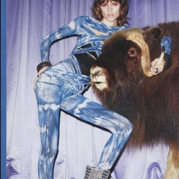 Vintage 2010 JEAN PAUL GAULTIER Soliel Fuzzi Muscle Print Tank Top - Picture 16 of 16